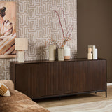 Sideboard Madison Braun Mangoholz 210 cm
