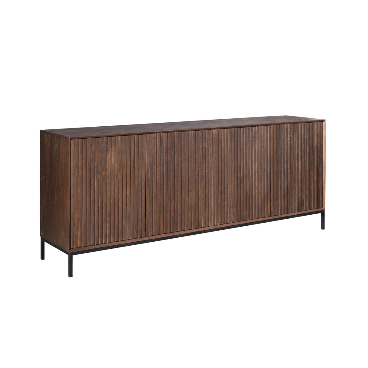 Sideboard Madison Braun Mangoholz 210 cm