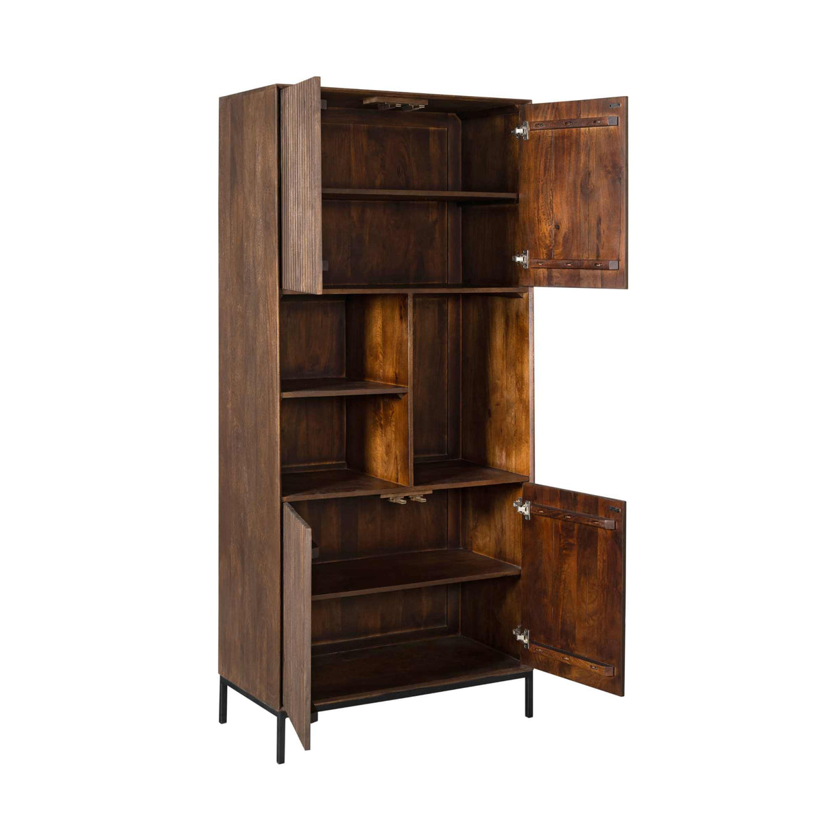 Regal Madison Braun Mangoholz 90 cm