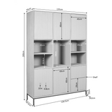 Regal Madison XL Braun Mangoholz 135 cm