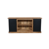 Sideboard Bombay Mangoholz natur massiv Industrial Style 200 cm