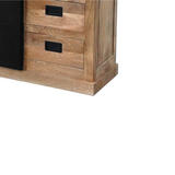 Sideboard Bombay Mangoholz natur massiv Industrial Style 200 cm