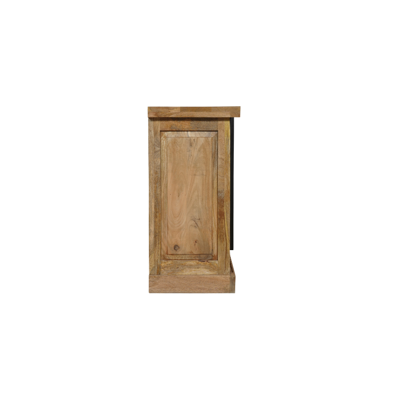 Schrank Bombay Mangoholz natur massiv Industrial Style 100 cm