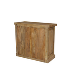 Schrank Bombay Mangoholz natur massiv Industrial Style 100 cm
