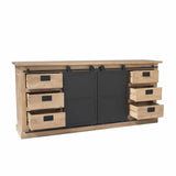 Sideboard Fresno Natur Mangoholz in 2 Größen