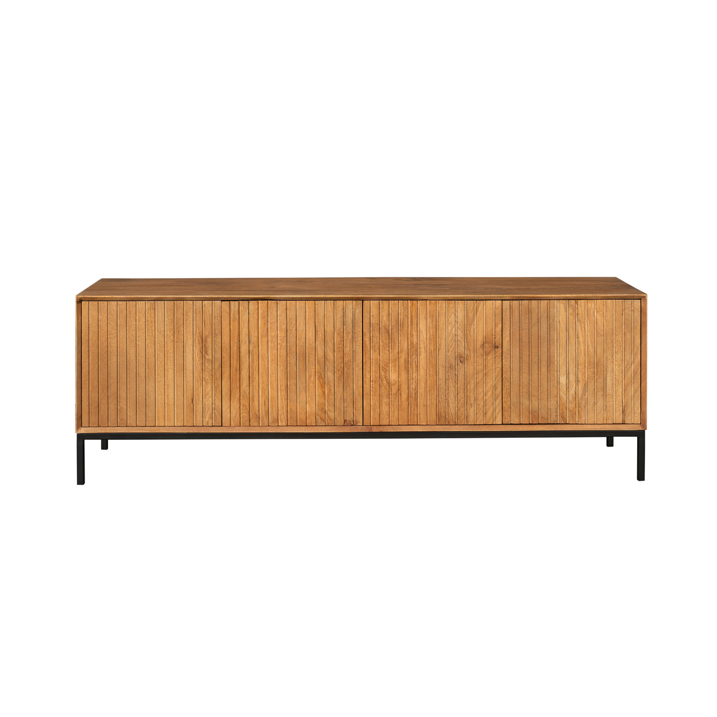 TV-Lowboard Madison Mangoholz massiv, in 3 Farben, 165 bis 210 cm