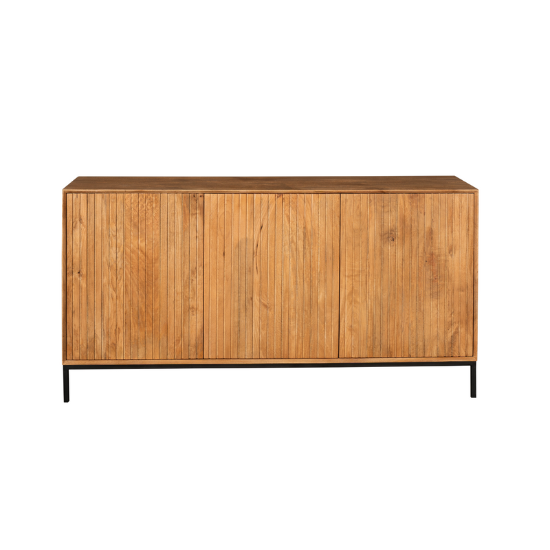 Sideboard Madison Natur Mangoholz in 2 Größen