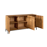 Sideboard Madison Natur Mangoholz in 2 Größen