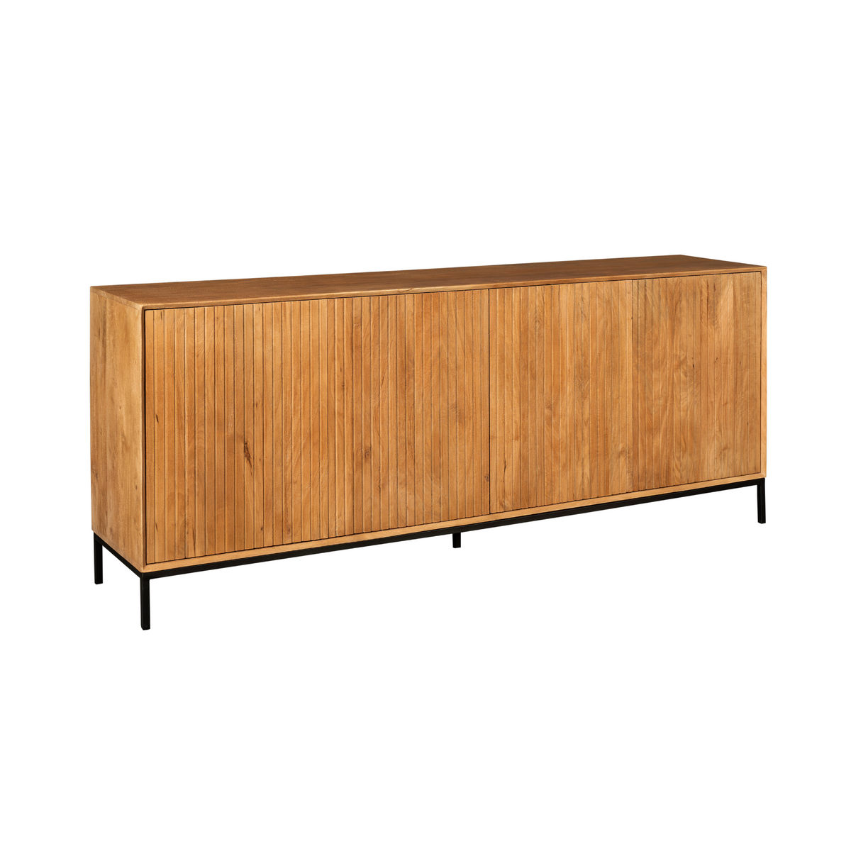 Sideboard Madison Natur Mangoholz in 2 Größen