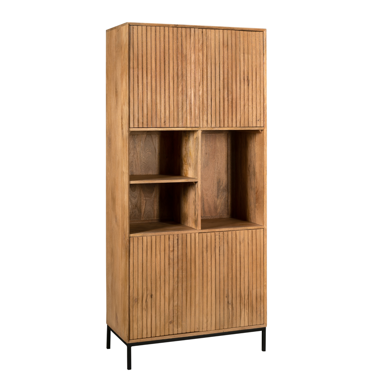Regal Madison Natur Mangoholz 90 cm