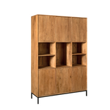 Regal Madison XL Natur Mangoholz 135 cm