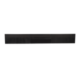 TV-Lowboard New York Mangoholz massiv, Schwarz, 120 bis 280 cm