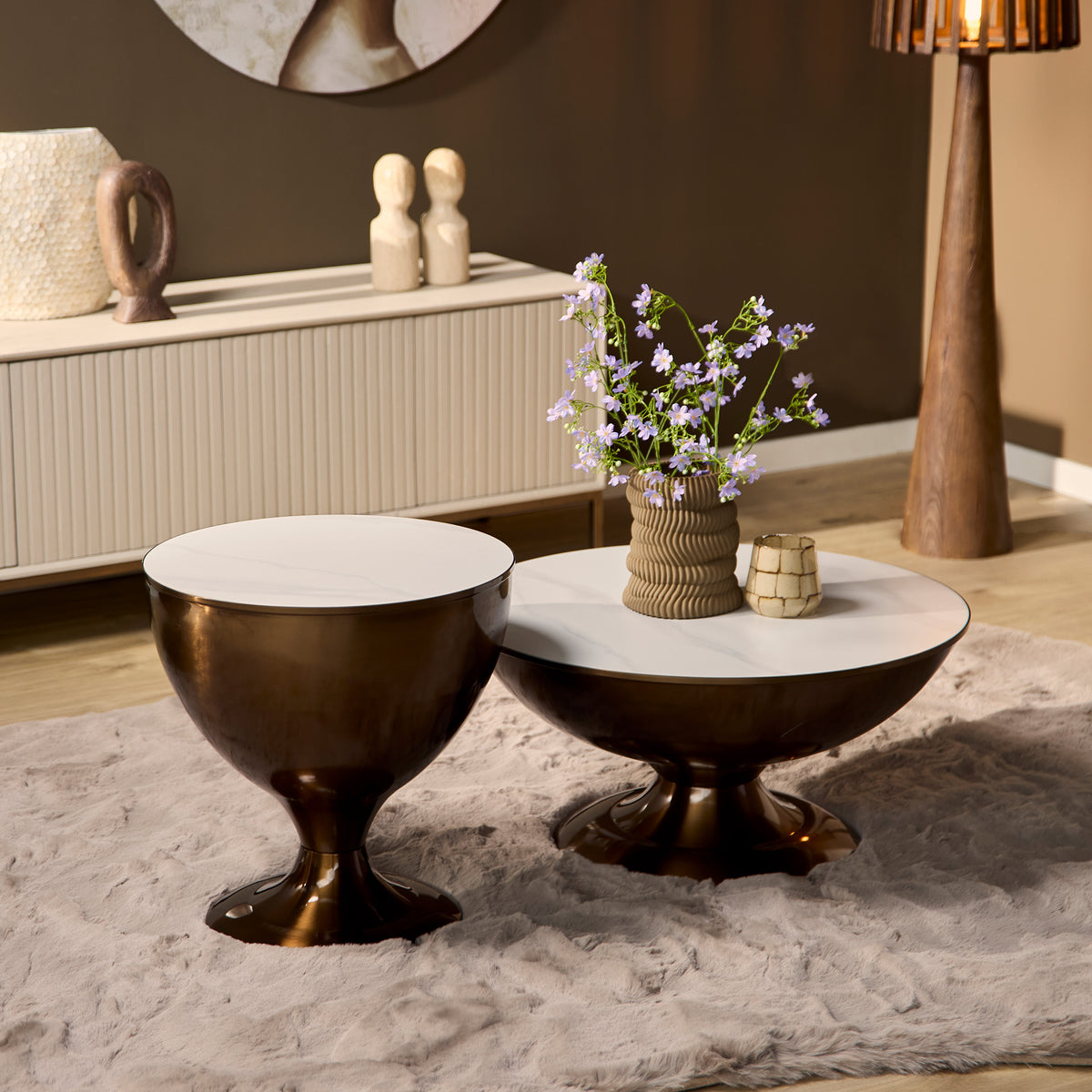 Couchtisch Ava Set mit 2