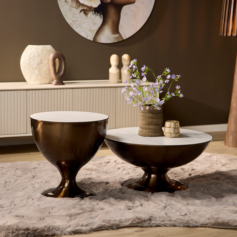 Couchtisch Ava Set mit 2
