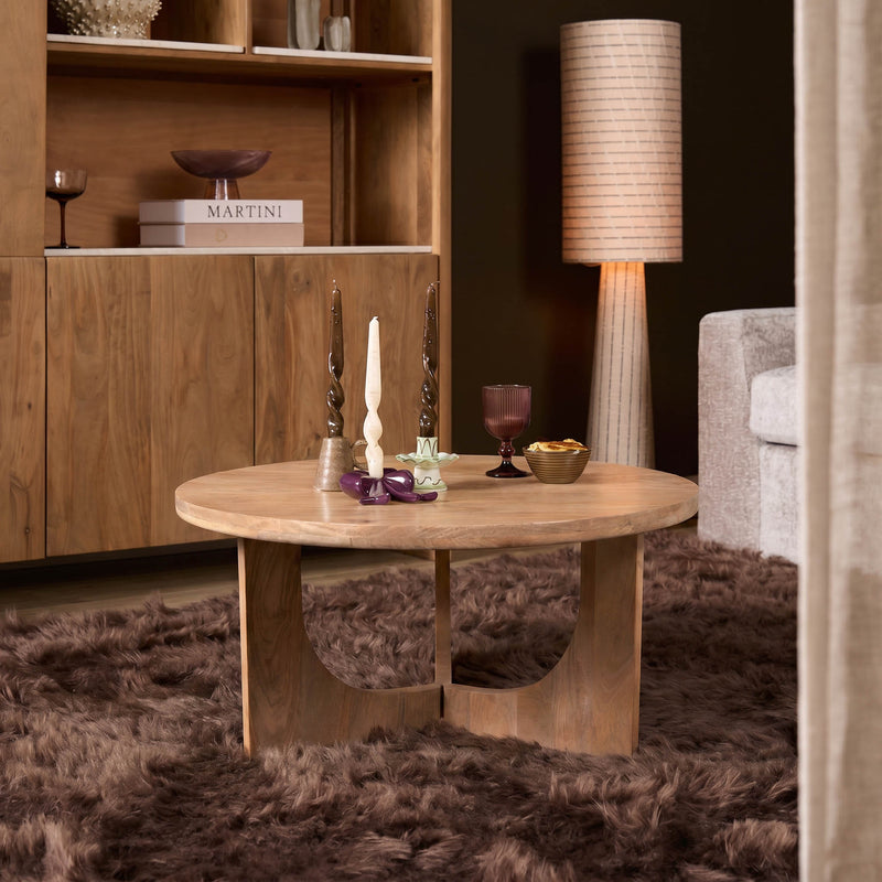 Couchtisch Guus Natur Mangoholz in 2 Größen