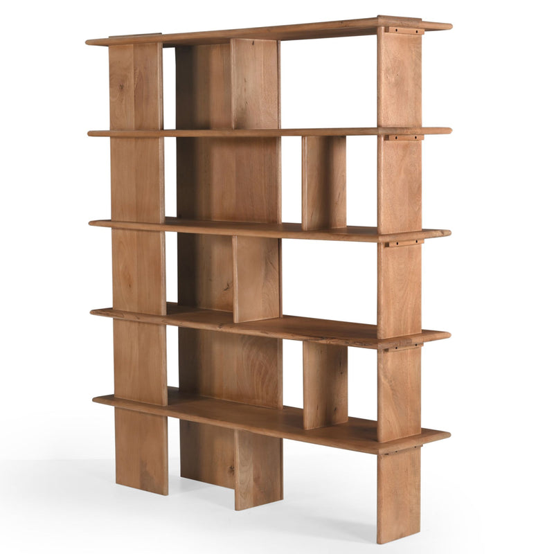 Wandschrank Lina Natur Mangoholz 150 cm