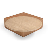 Couchtisch Numa Natur Travertin 103 cm