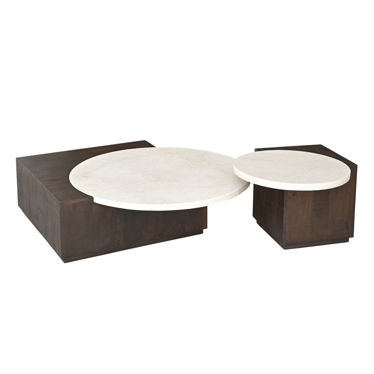 Couchtisch Numa Braun Marmor 103 cm