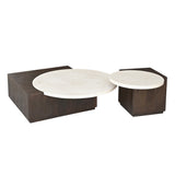 Couchtisch Numa Braun Marmor 103 cm