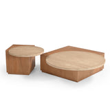 Couchtisch Numa Braun Marmor 103 cm
