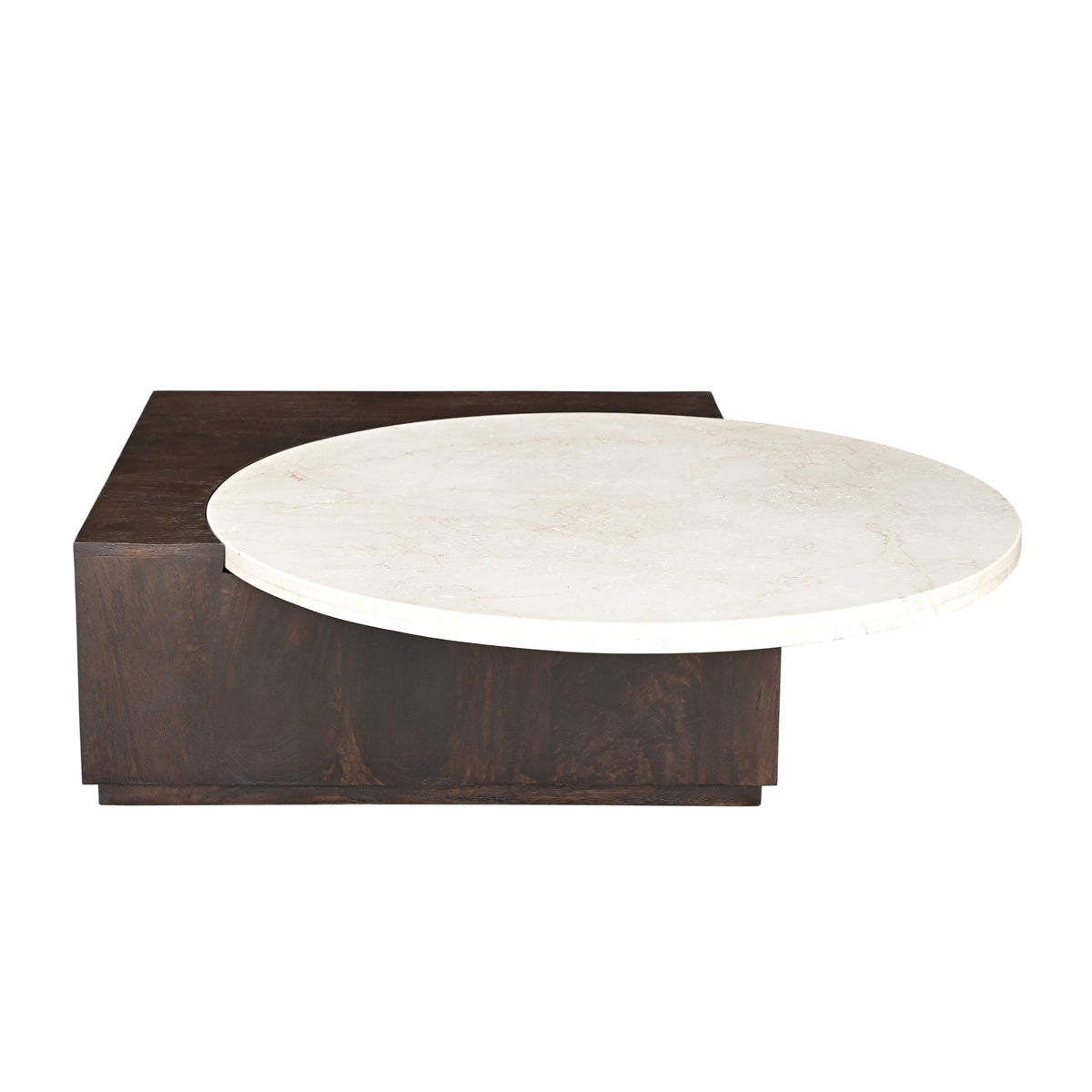 Couchtisch Numa Braun Marmor 103 cm