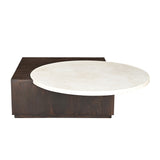 Couchtisch Numa Braun Marmor 103 cm