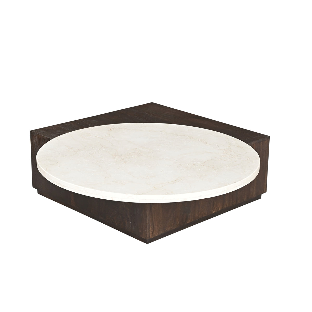 Couchtisch Numa Braun Marmor 103 cm