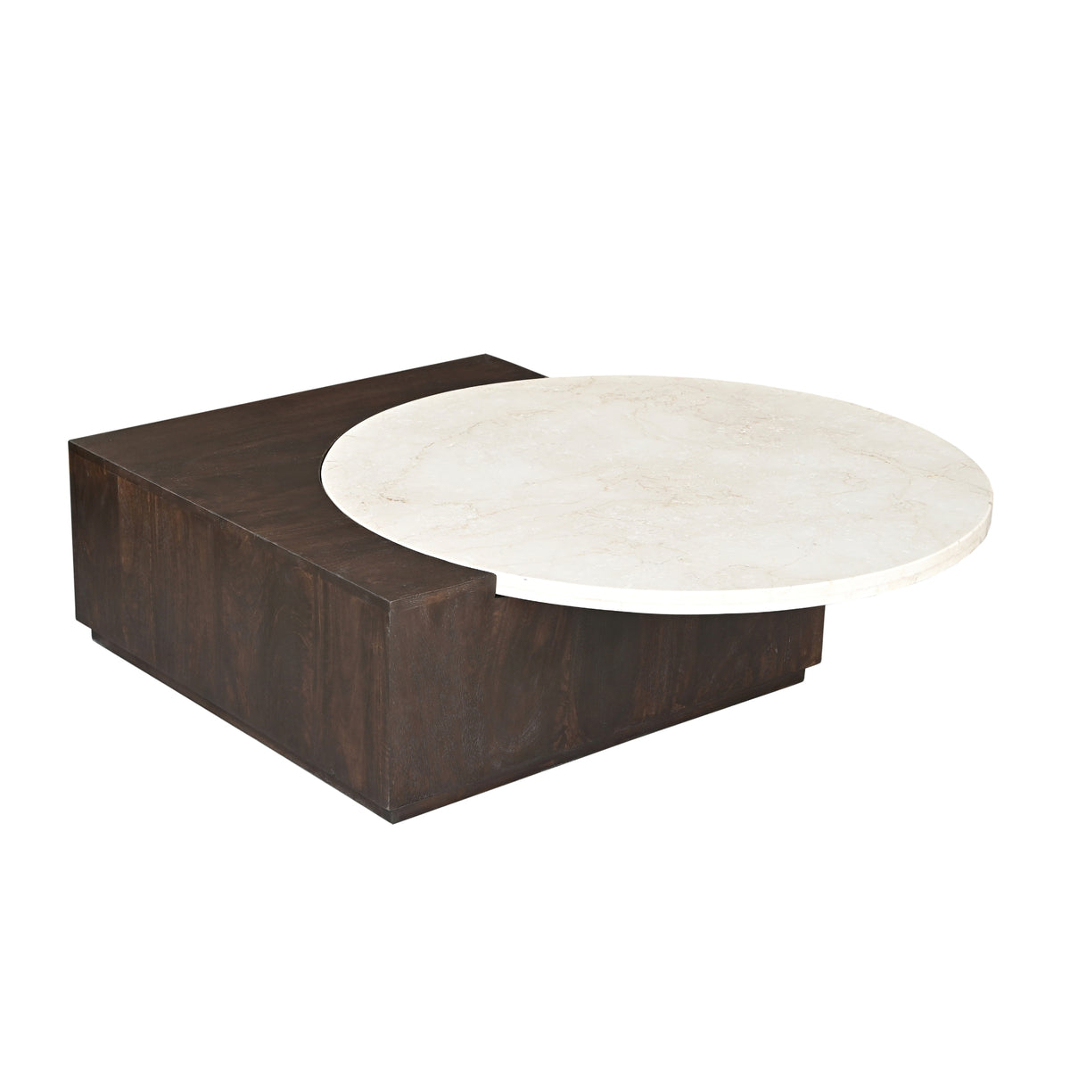Couchtisch Numa Braun Marmor 103 cm