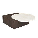 Couchtisch Numa Braun Marmor 103 cm