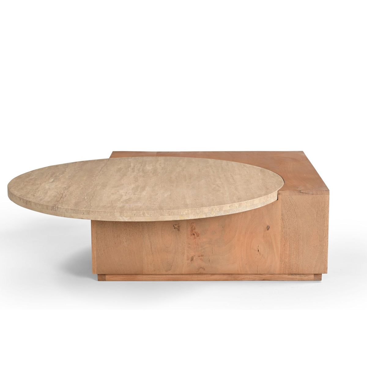 Beistelltisch Numa Natur Travertin 60 cm