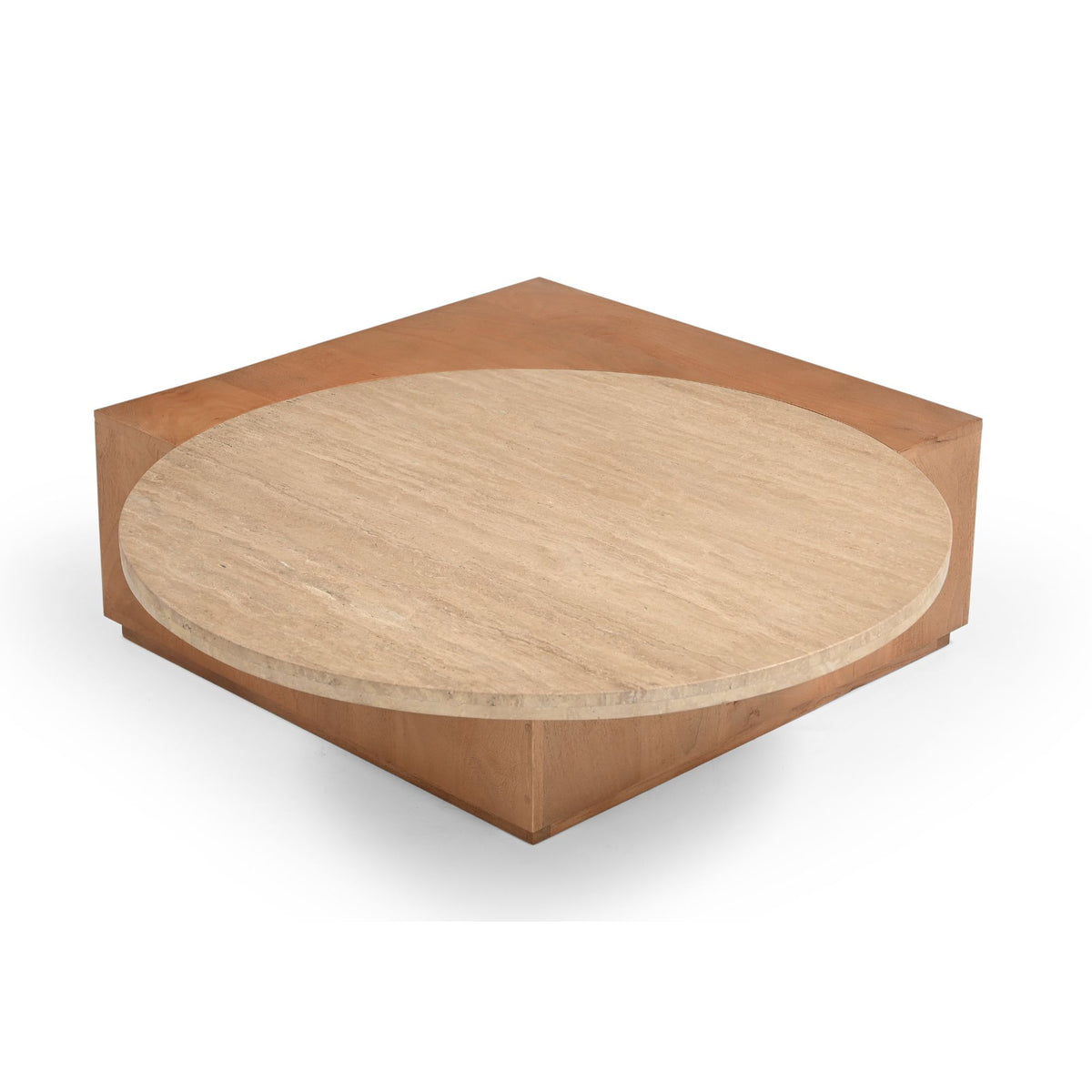 Beistelltisch Numa Natur Travertin 60 cm