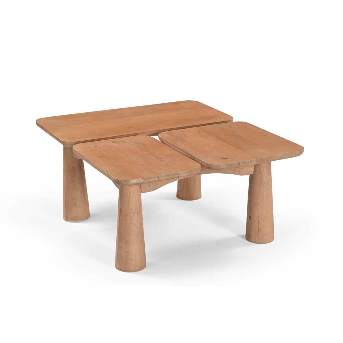 Couchtisch Vona Natur Mangoholz 80 cm