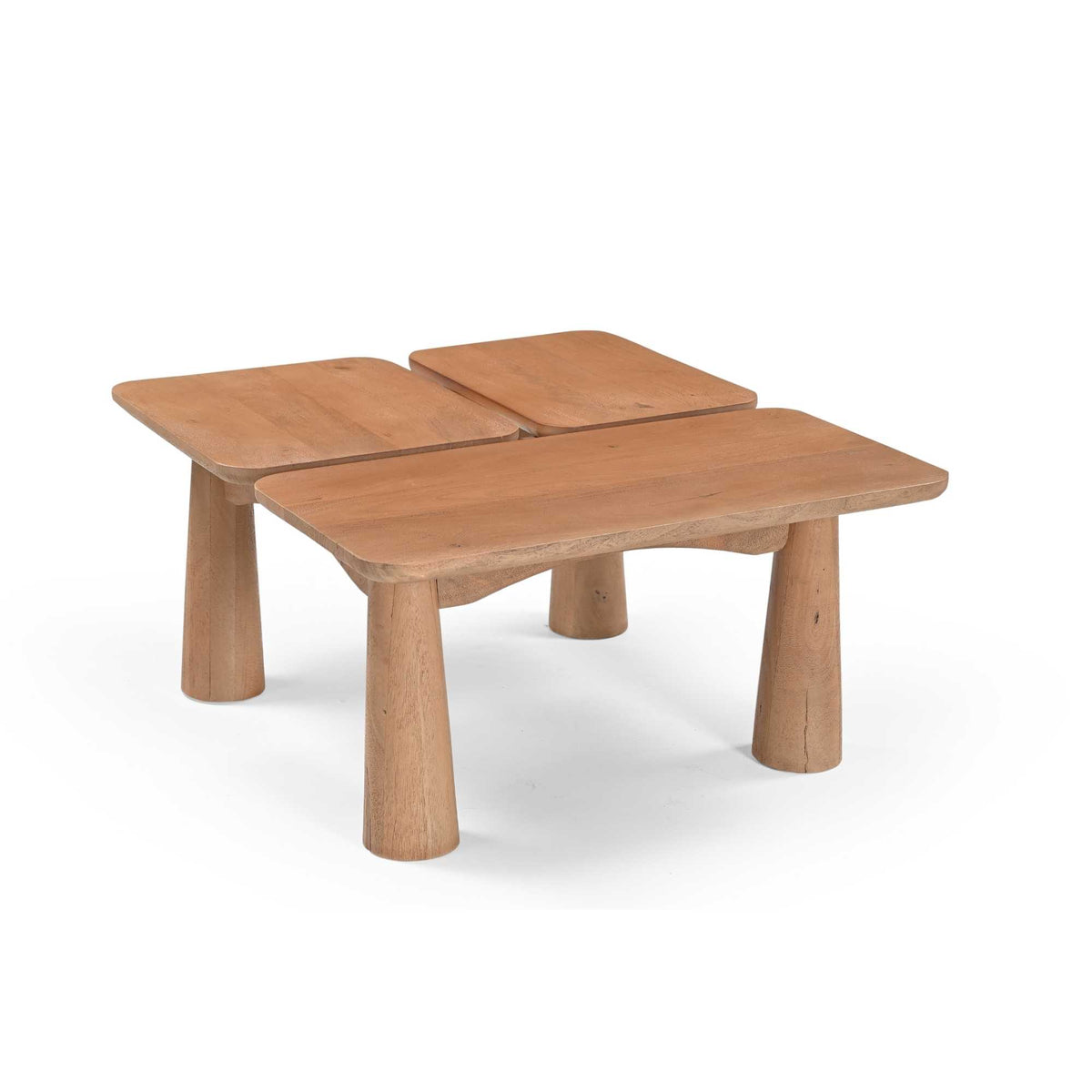 Couchtisch Vona Natur Mangoholz 80 cm