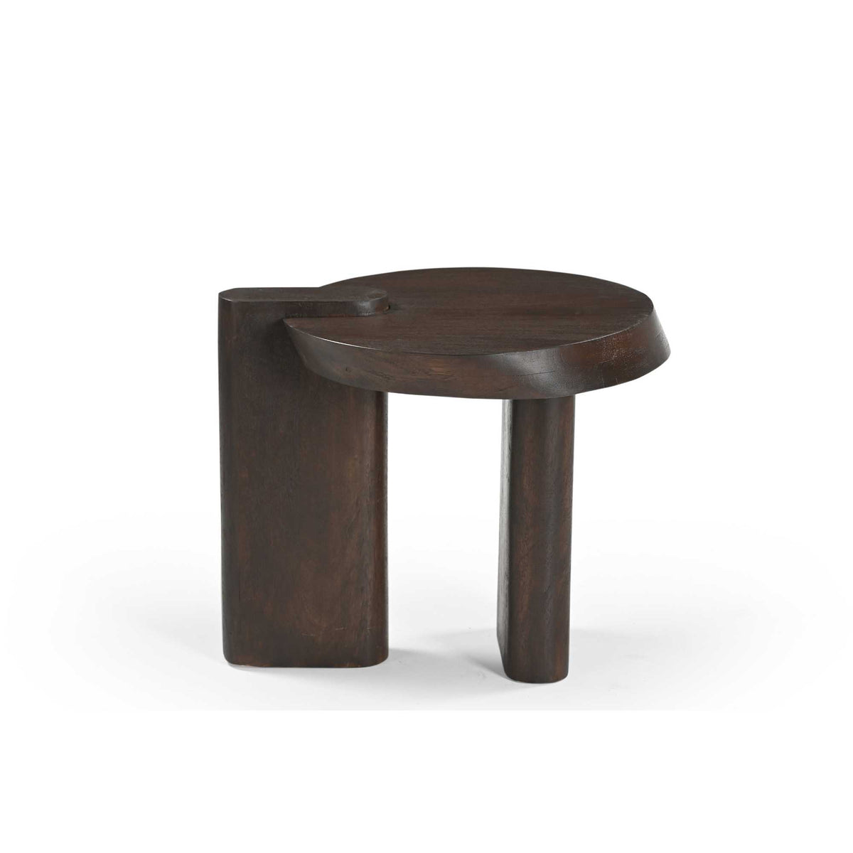 Beistelltisch Rava Braun Mangoholz 50 cm
