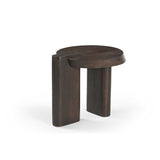 Beistelltisch Rava Braun Mangoholz 50 cm