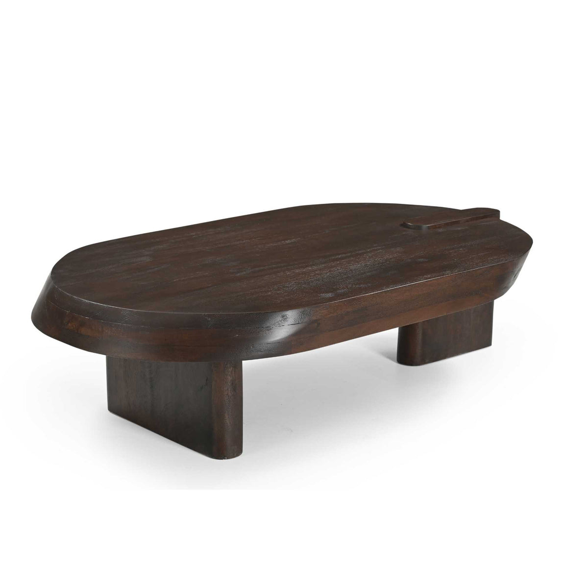 Couchtisch Rava Braun Mangoholz 125 cm
