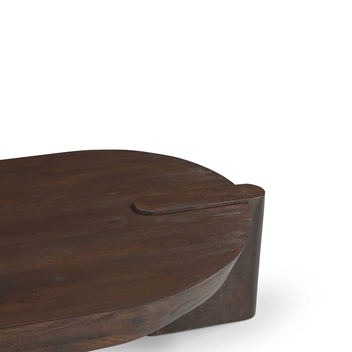 Couchtisch Rava Braun Mangoholz 125 cm