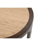 Beistelltisch Morris Braun Travertin 60 cm