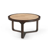 Couchtisch Morris Braun Travertin 75 cm