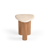 Beistelltisch Nuvé Natur Botticino Marmor 60 cm
