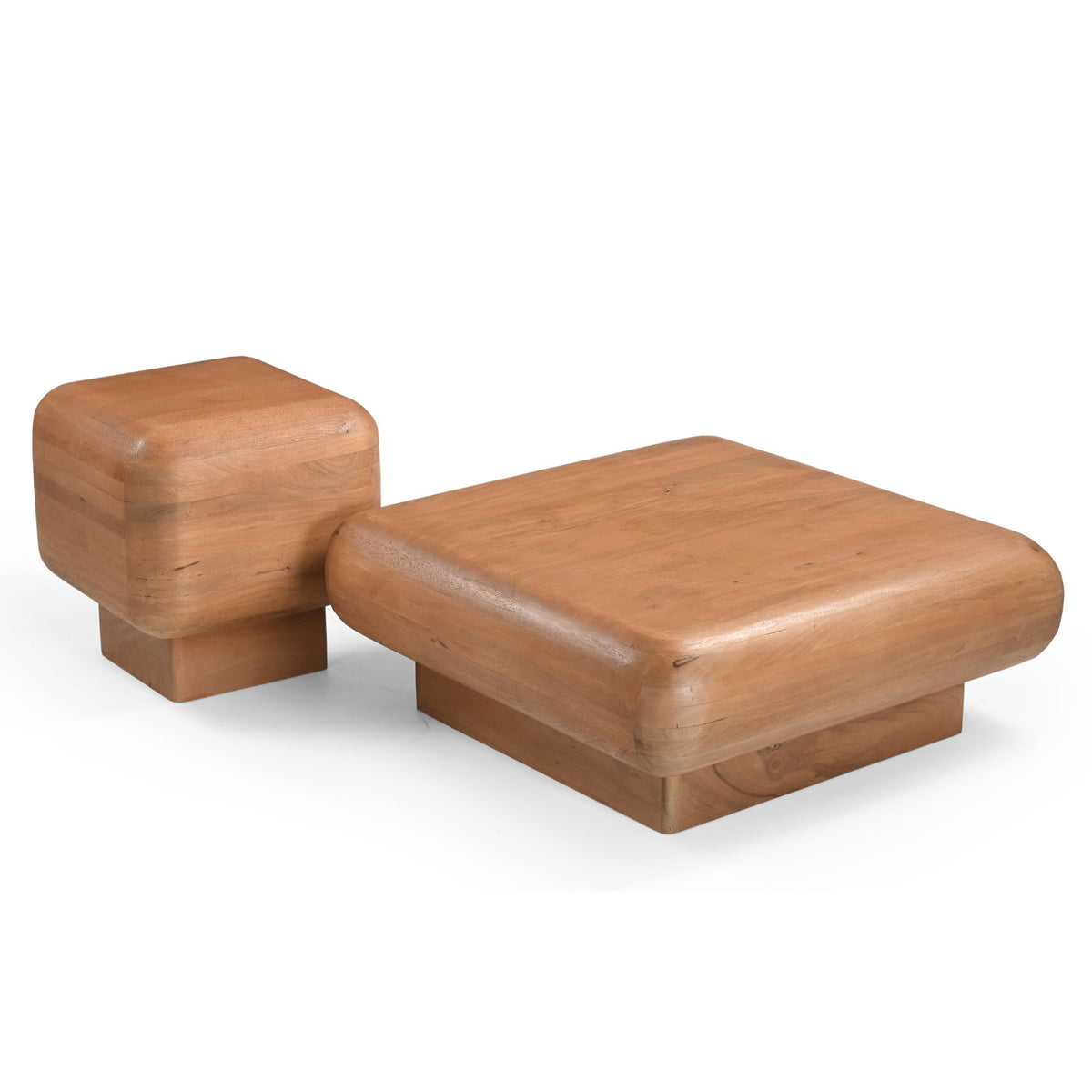 Beistelltisch Fedde Natur Mangoholz 45 cm