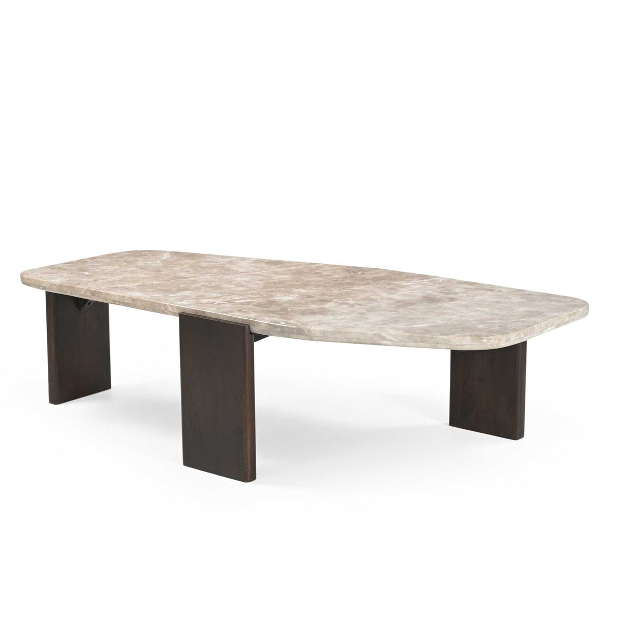 Couchtisch Silva Braun Marmor 130 cm