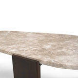 Couchtisch Silva Braun Marmor 130 cm