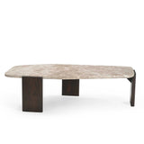 Couchtisch Silva Braun Marmor 130 cm