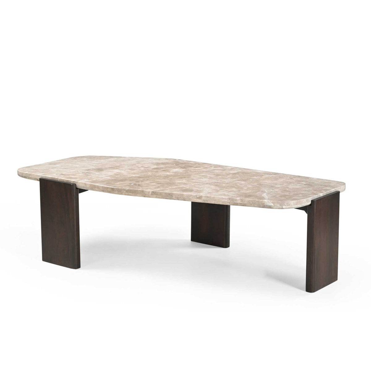 Couchtisch Silva Braun Marmor 130 cm