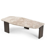 Couchtisch Silva Braun Marmor 130 cm