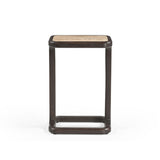 Beistelltisch Arvid Braun Travertin 58 cm