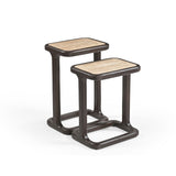 Beistelltisch Arvid Braun Travertin 58 cm
