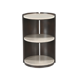 Nachttisch Niva Botticino Marmor 40 cm