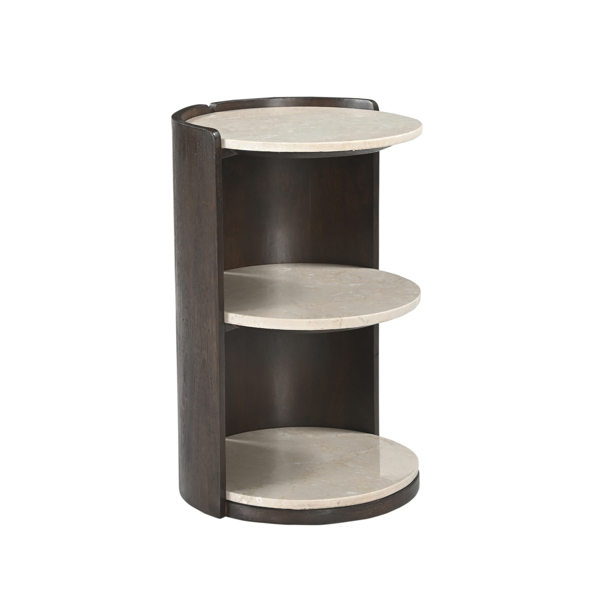 Nachttisch Niva Botticino Marmor 40 cm